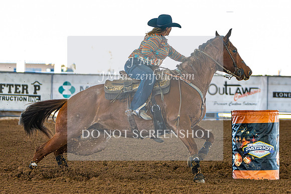 2023_LasVegasPatriot_BarrelRace_JMraz-640