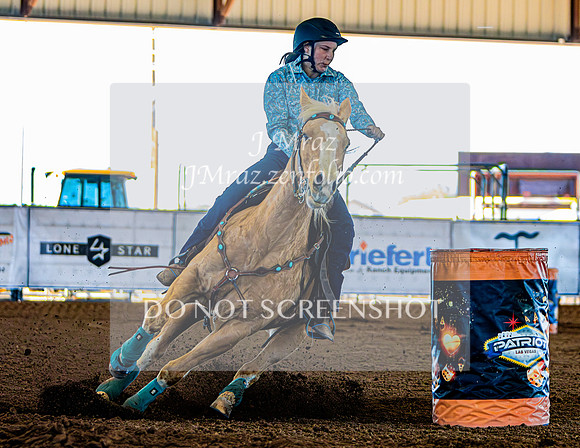 2023_LVPatriot_Barrel Racing_JMrazPhotography-10