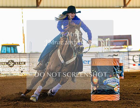 2023_LVPatriot_Barrel Racing_JMrazPhotography-233
